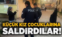 Küçük kız çocuklarına saldırdılar!