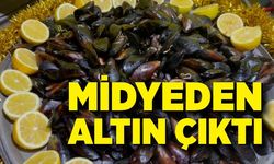 Midyenin içerisindeki altın, talihlisini buldu