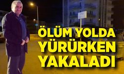 Yolda yürürken yere yığılan adam hayatını kaybetti