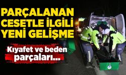 Parçalanan cesetle ilgili yeni gelişme: Cinsiyet belirlendi!