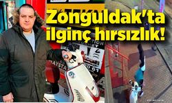 Zonguldak'ta ilginç hırsızlık! 42 dakika bekleyip motosikletin paspasını çaldı