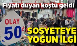 Fiyatı duyan koştu geldi. Sosyete izdihamı