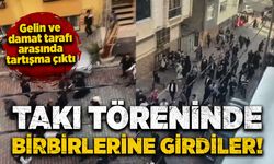 Takı töreninde birbirlerine girdiler!