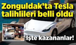 Zonguldak’ta Tesla talihlileri belli oldu: İşte kazananlar!