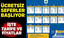 M plakalı Halk otobüsü seferleri başlıyor