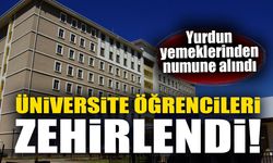 Üniversite öğrencileri zehirlendi! Yurdun yemeklerinden numune alındı