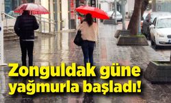 Zonguldak güne yağmurla başladı! Sıcaklıklar 4 derece birden düştü