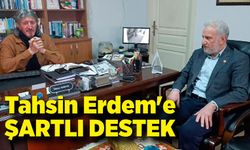 Yeniden Refah Partisi'nden Tahsin Erdem'e şartlı destek