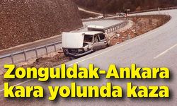 Zonguldak-Ankara kara yolunda kaza: 1 yaralı!