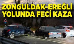 Üç aracın karıştığı kazada bir kişi yaralandı