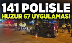 Zonguldak'ta 141 polisle Huzur 67 uygulaması