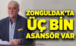 Zonguldak’ta üç bin asansör var