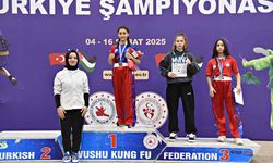 Wushu Kung Fu Türkiye Şampiyonası'nda Karabük rüzgarı esti