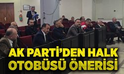 AK Parti’den halk otobüsü önerisi