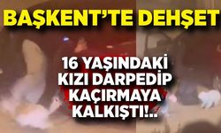 Genç kızı ve köpeğini darp edip kaçırmaya kalktı! Kızın çığlıklarına mahalleli yetişti