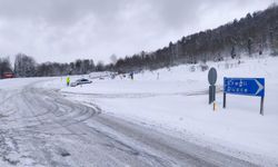 Zonguldak-Ereğli Karayolu’nda ulaşım neredeyse durdu