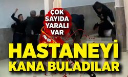 Hastane acilinde bıçaklı kavga! Çok sayıda yaralı var