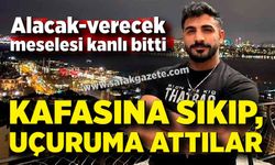 Kafasına sıkıp, aracıyla uçuruma attılar