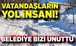 Vatandaşlardan yol isyanı! Yollarımız kapalı, belediye bizi unuttu