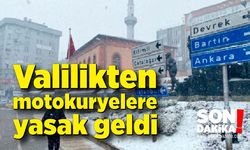 Zonguldak Valiliğinden Motokurye Ve Motosikletlere Trafik Yasağı