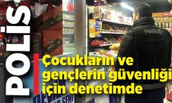 Emniyet çocukların ve gençlerin güvenliği için denetimde