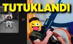 Instagram'da silahlı fotoğraf paylaşan şüpheli tutuklandı