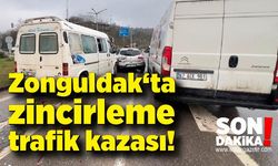 Zonguldak‘ta zincirleme trafik kazası!