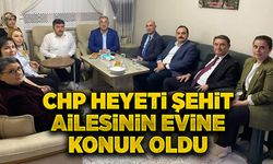 CHP heyeti şehit ailesinin evine konuk oldu