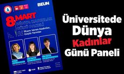 Üniversitede Dünya Kadınlar Günü Paneli