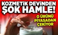 Kozmetik devinden şok hamle! O ürünü piyasadan çekiyor