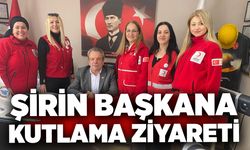 Şirin Başkana kutlama ziyareti