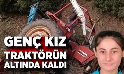 Devrilen traktördeki Aylin hayatını kaybetti