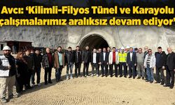 Avcı: ‘Kilimli-Filyos Tünel ve Karayolu çalışmalarımız aralıksız devam ediyor’