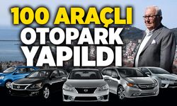 100 araçlık otopark yapıldı