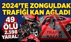 2024’te Zonguldak trafiği kan ağladı: 49 ölü, 2.598 yaralı!