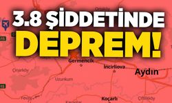 AFAD duyurdu: 3.8 şiddetinde deprem