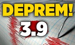 3.9 büyüklüğünde deprem!