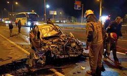 Kamyonun altına giren otomobilin sürücüsü 2 gün sonra hayatını kaybetti