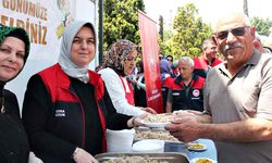 Pilav günü etkinliğinde bir araya geldiler