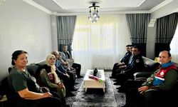 Kaymakam Kaya'dan şehitlerin annelerine anlamlı ziyaret