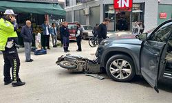 Bolu'da cip ile motosiklet çarpıştı: 1 yaralı
