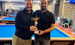 Bilardoda şampiyon Kahraman oldu