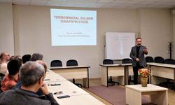 Termomineral suların terapötik etkisi anlatıldı