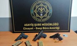 Ruhsatsız silah operasyonunda 4 şüpheli yakalandı