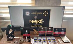 Kastamonu'da narkotik operasyonları: 3 gözaltı