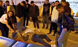 Otomobil ile motosiklet çarpıştı: 1 yaralı