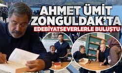 Ahmet Ümit Zonguldak’ta edebiyatseverlerle buluştu