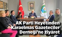 AK Parti Heyetinden Karaelmas Gazeteciler Derneği’ne ziyaret
