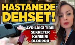Hastanede eski eş dehşeti: Ayrıldığı tıbbi sekreter karısını öldürdü