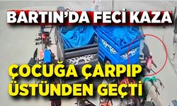 Feci kaza anı kamerada: 11 yaşındaki çocuğa çarptı